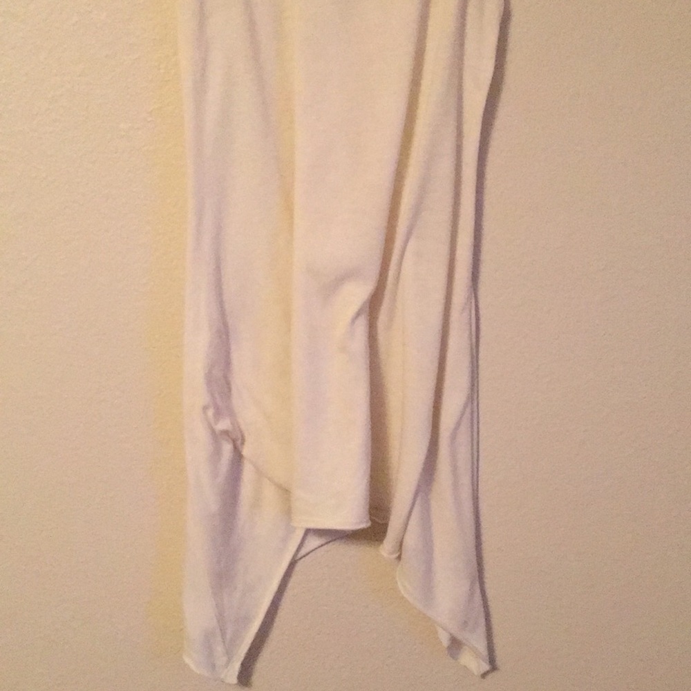 🤍 Max Rave Off-White Lace Racerback Tank Top | Size Large 🤍 - Picture 5 of 8